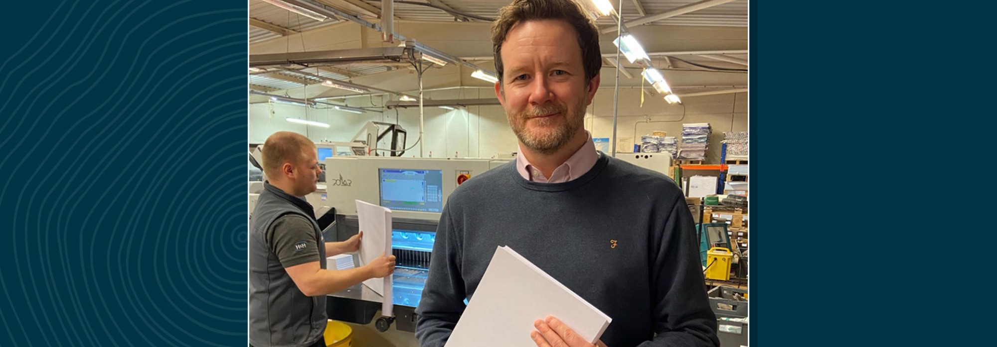 H&H Reeds has announced a new partnership with paper manufacturer James Cropper (pictured) to directly supply Cumbrian businesses with paper products with in-built antiviral protection.