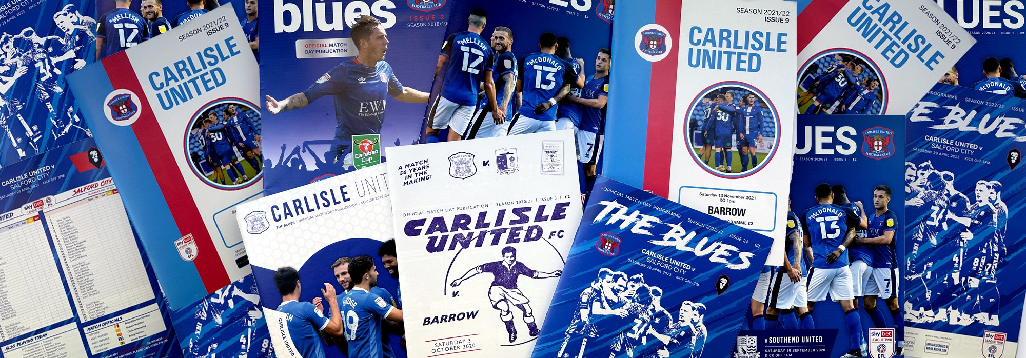 Carlisle United Football Club Programmes