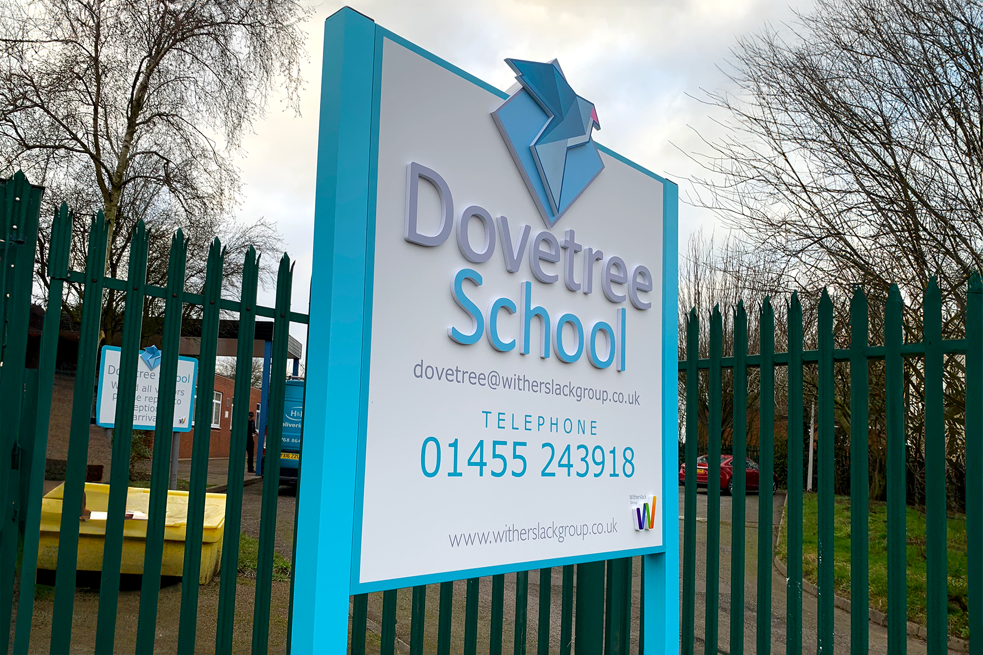 Dovetree School External Sign