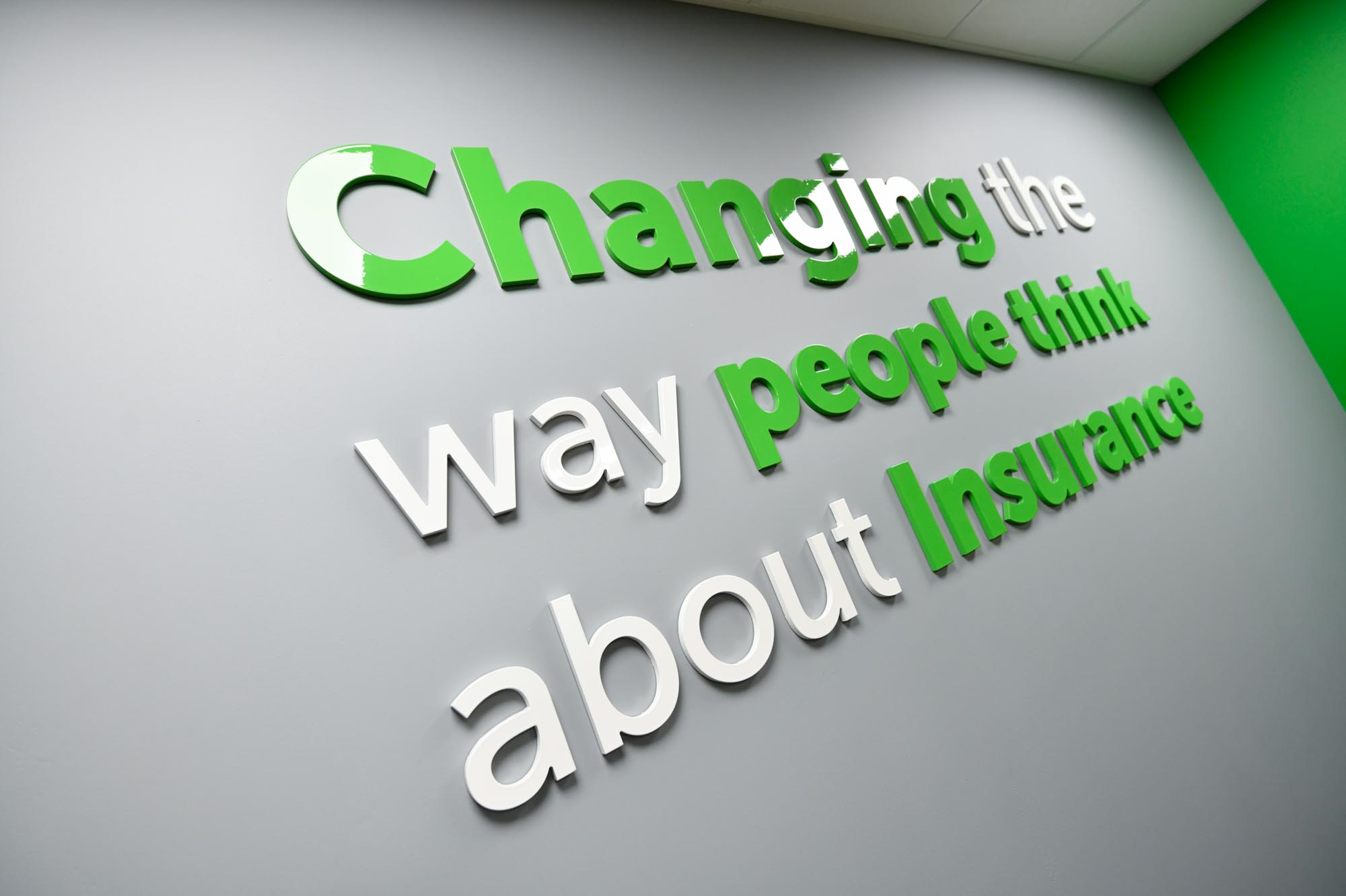 H&H Insurance Brokers Carlisle Office Interior - 'Changing the way people think about insurance'