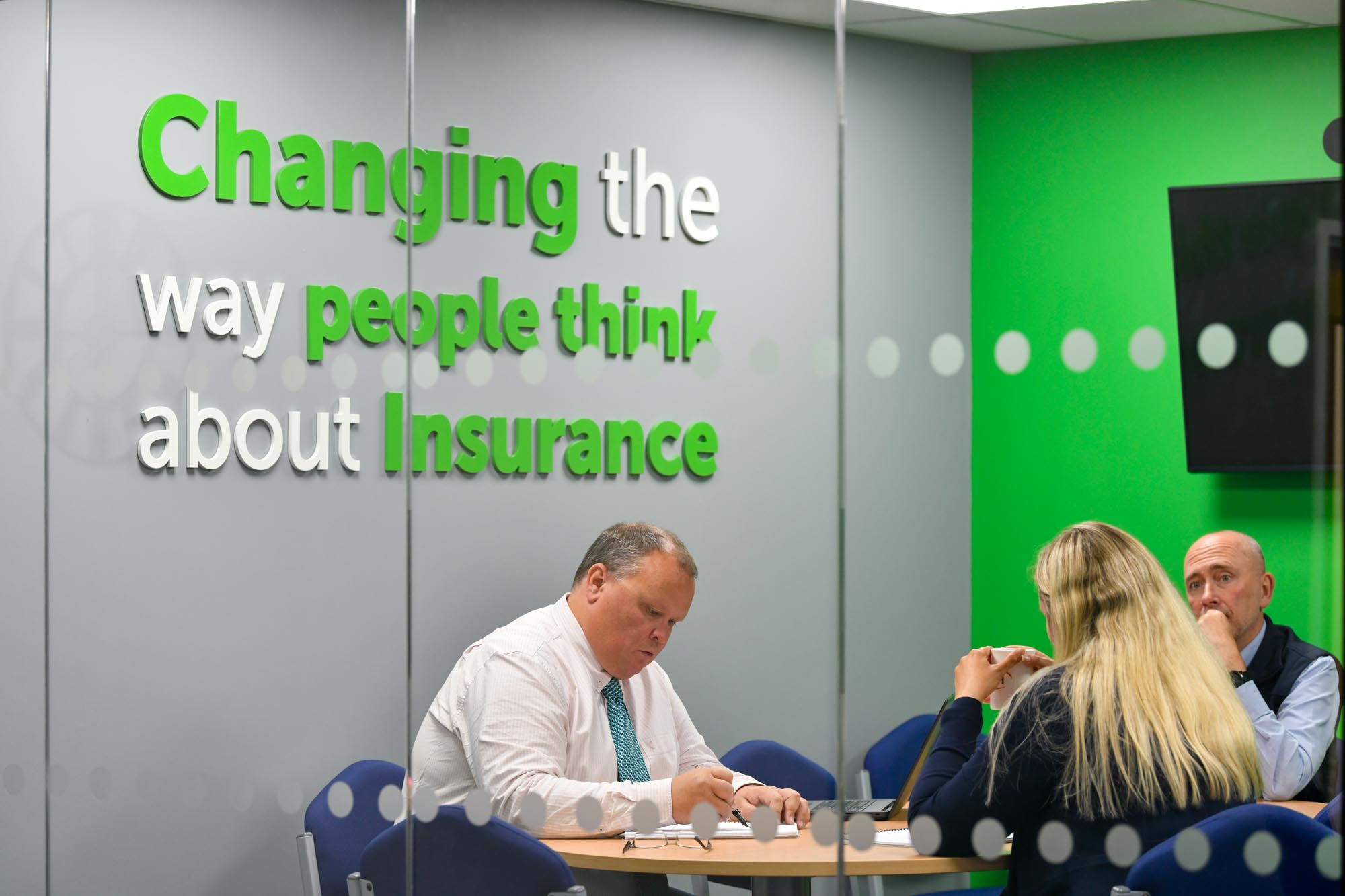 H&H Insurance Brokers Carlisle Office Interior Signs